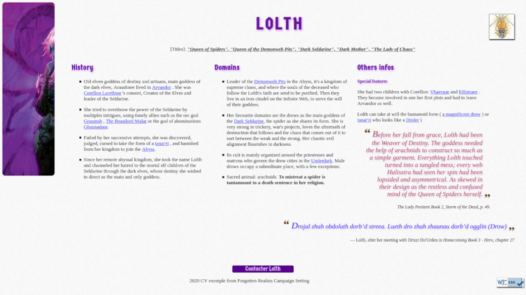 projet cv imaginaire projet cv imaginaire