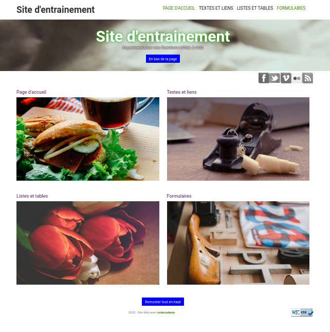 site web avec codecademy site web avec codecademy